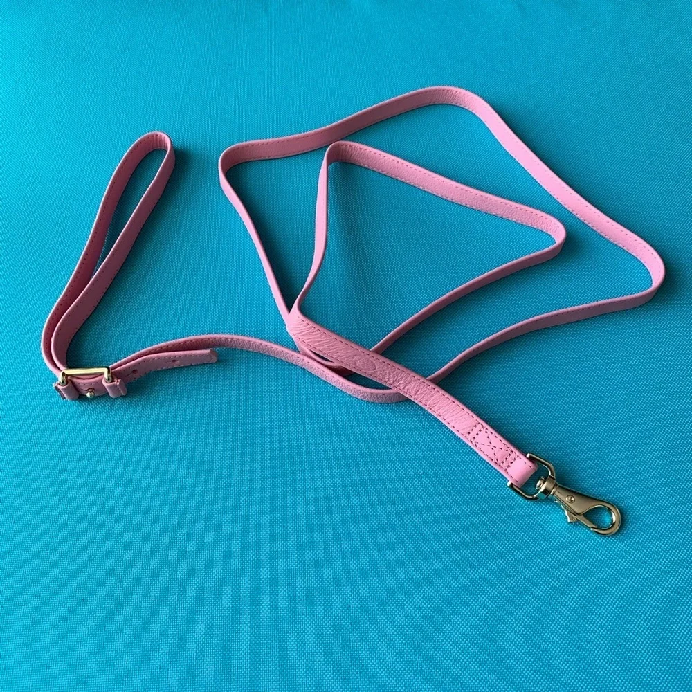 New Oscar De La Renta leather dog leash. - Picture 6 of 8